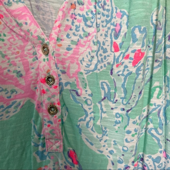 Lilly Pulitzer Essie Minty Fresh Sleeveless Mini Dress - Picture 8 of 8